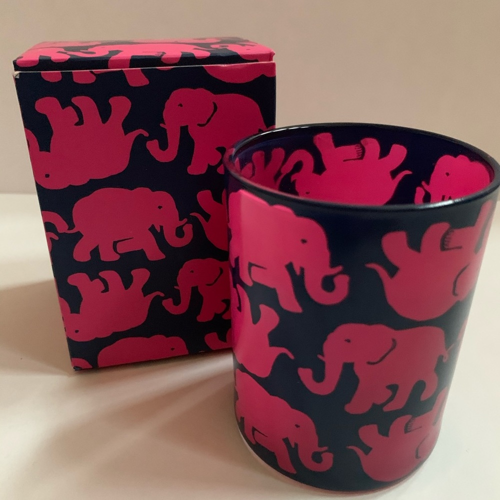 NIB Lilly Pulitzer Jar to Burn tea Light HTF